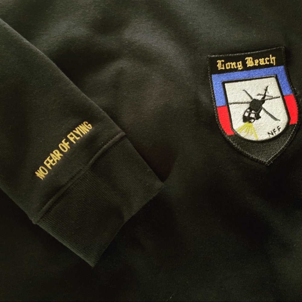 Black No Fear Of Flying crewneck size Small